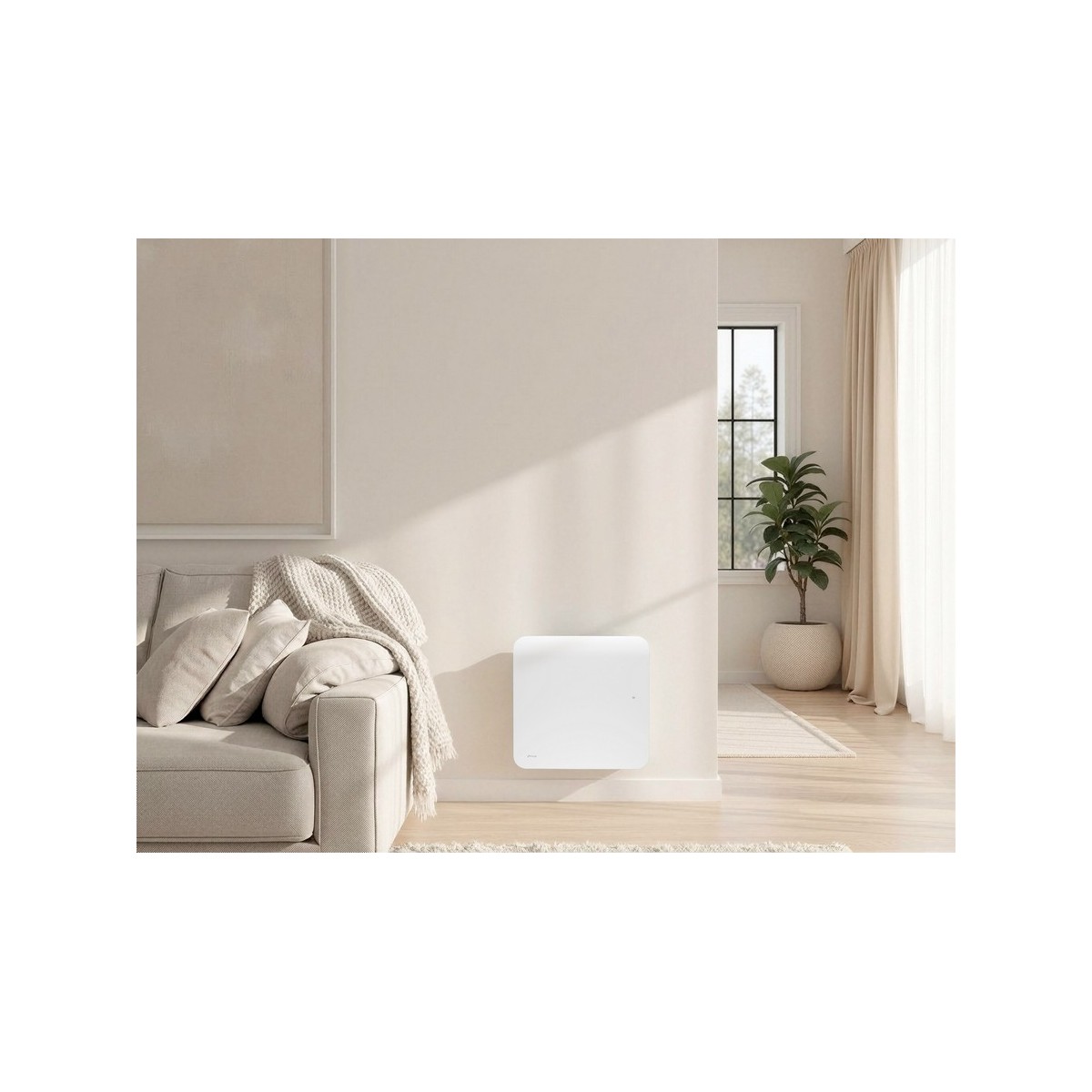 Radiateur inertie fluide CORELIA Nativ connecté INTUIS