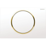 Plaque WC Geberit Sigma10 blanc or 115.758.KK.5