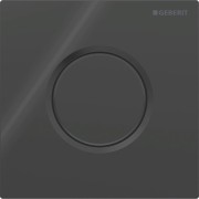 Commande d'urinoir Geberit pneumatique type 01 round noir foncé - GEBERIT 116.011.DW.5 