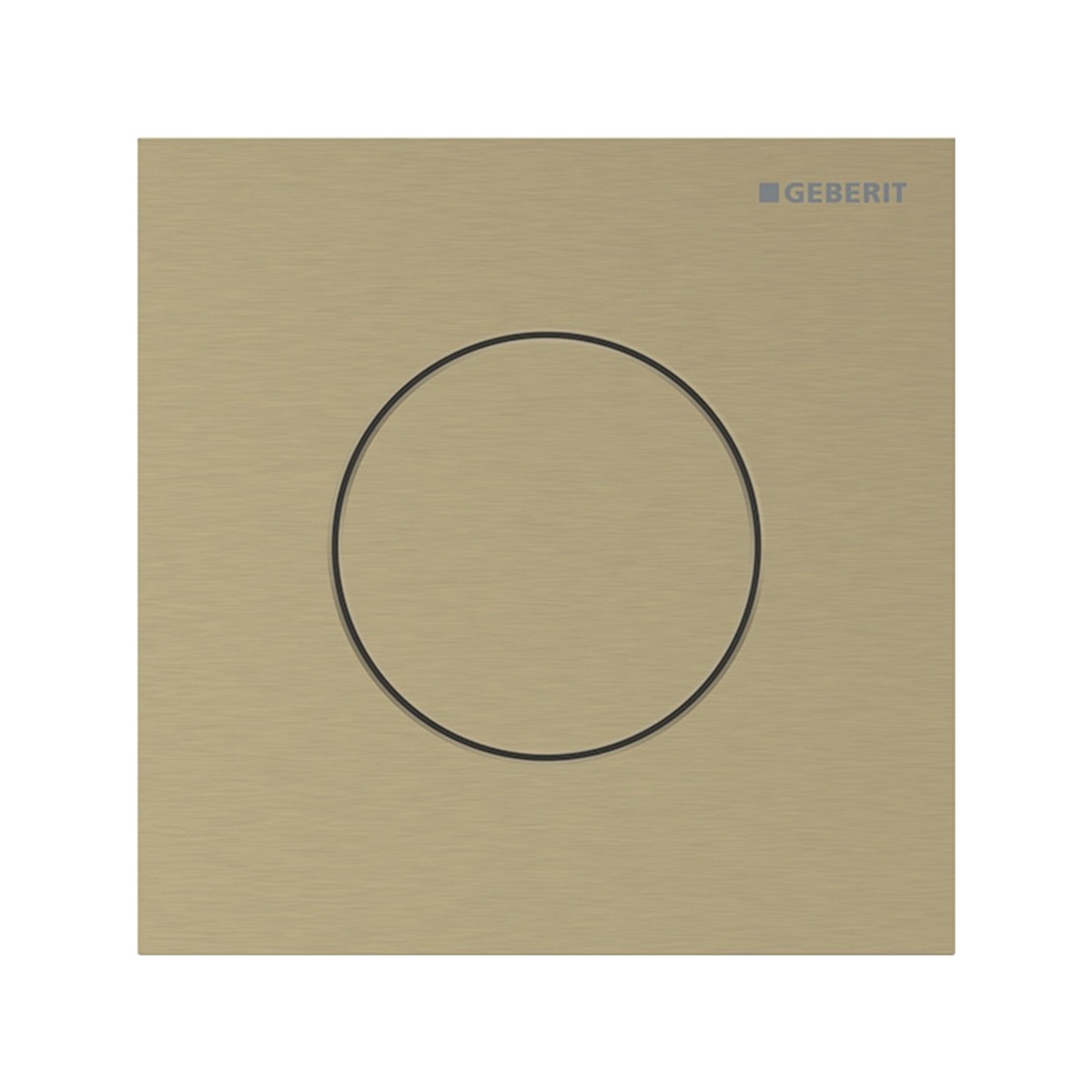 Commande d'urinoir Geberit pneumatique type 40 round laiton - GEBERIT 116.014.QF.1 