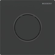Commande d'urinoir Geberit pneumatique type 10 noir mat noir - GEBERIT 116.015.16.1 