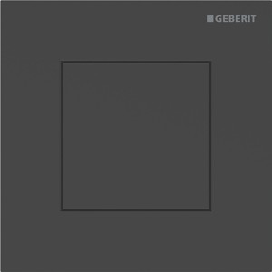 Commande d'urinoir Geberit pneumatique type 40 square noir mat - GEBERIT 116.217.14.1 