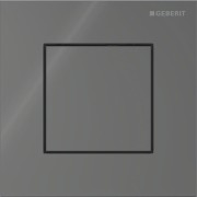 Commande d'urinoir Geberit pneumatique type 40 square gris velouté - GEBERIT 116.217.JK.1 