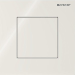 Commande d'urinoir Geberit pneumatique type 40 square gris sable - GEBERIT 116.217.JL.1 