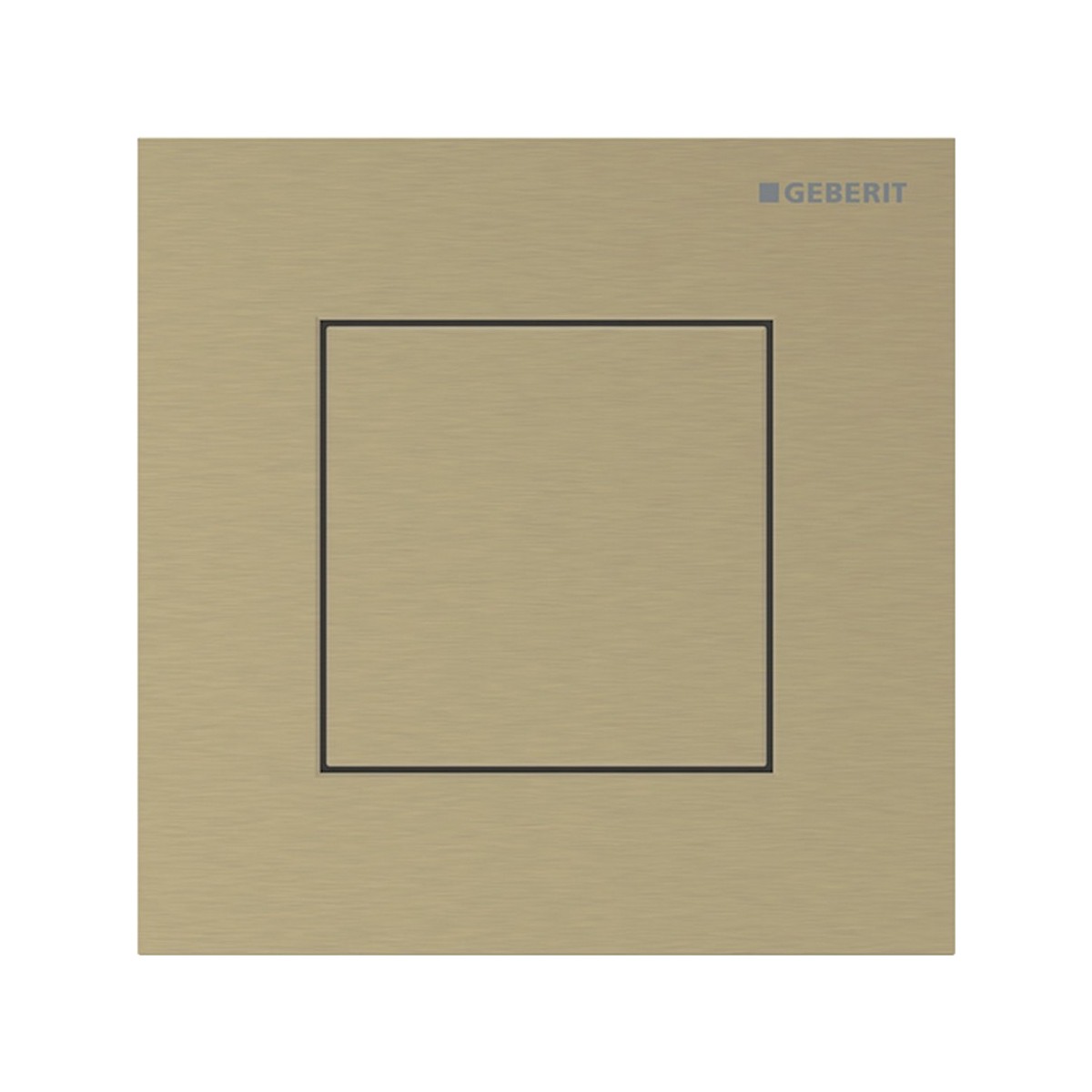 Commande d'urinoir Geberit pneumatique type 40 square laiton - GEBERIT 116.217.QF.1 