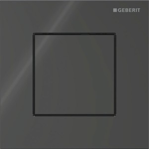 Commande d'urinoir Geberit pneumatique type 40 square noir - GEBERIT 116.217.SJ.1 
