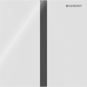Commande d'urinoir Geberit électronique secteur type 40 square blanc - GEBERIT 116.227.SI.1 