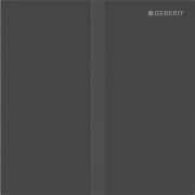Commande d'urinoir Geberit électronique pile type 40 square noir mat - GEBERIT 116.237.14.1 
