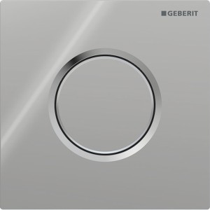Commande d'urinoir Geberit pneumatique type 01 round chromé brillant - GEBERIT 116.011.21.5 