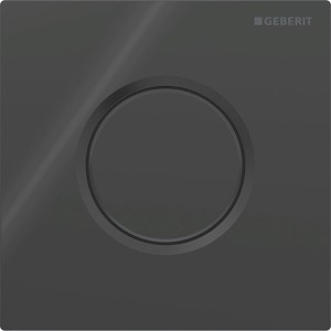 Commande d'urinoir Geberit pneumatique type 01 round noir foncé - GEBERIT 116.011.DW.5 