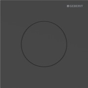 Commande d'urinoir Geberit pneumatique type 40 round noir mat - GEBERIT 116.014.14.1 