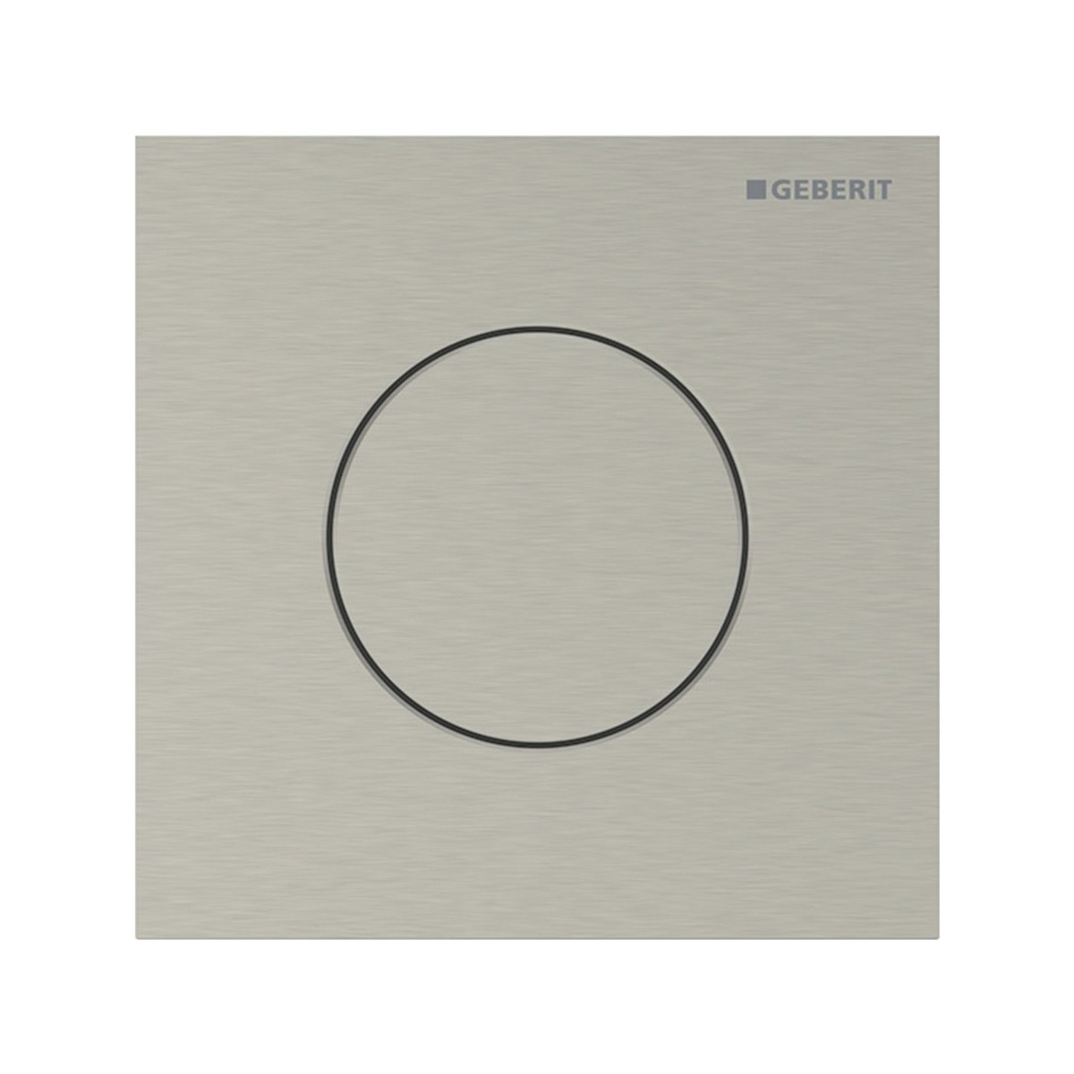Commande d'urinoir Geberit pneumatique type 40 round nickel brossé - GEBERIT 116.014.ID.1 