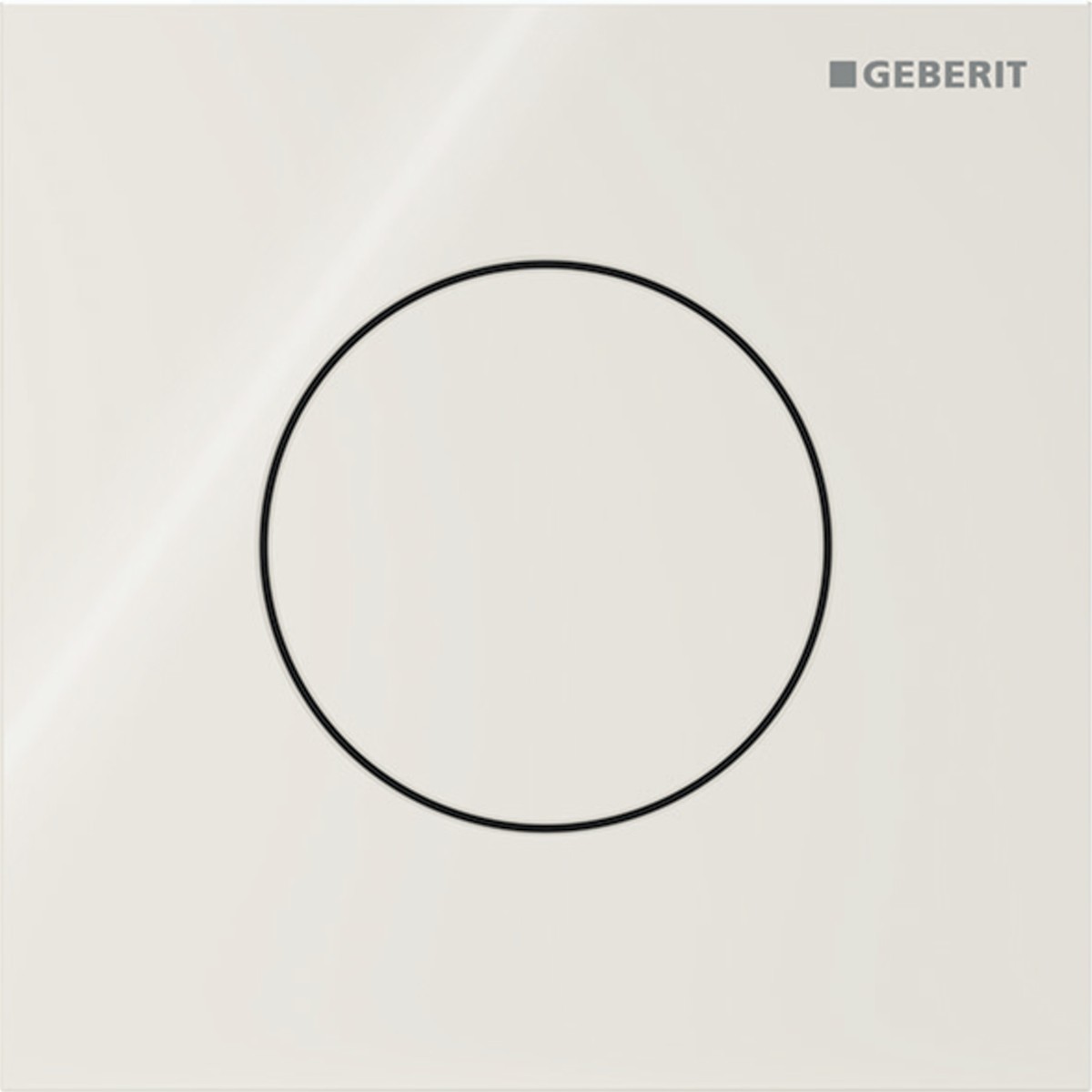Commande d'urinoir Geberit pneumatique type 40 round gris sable - GEBERIT 116.014.JL.1 