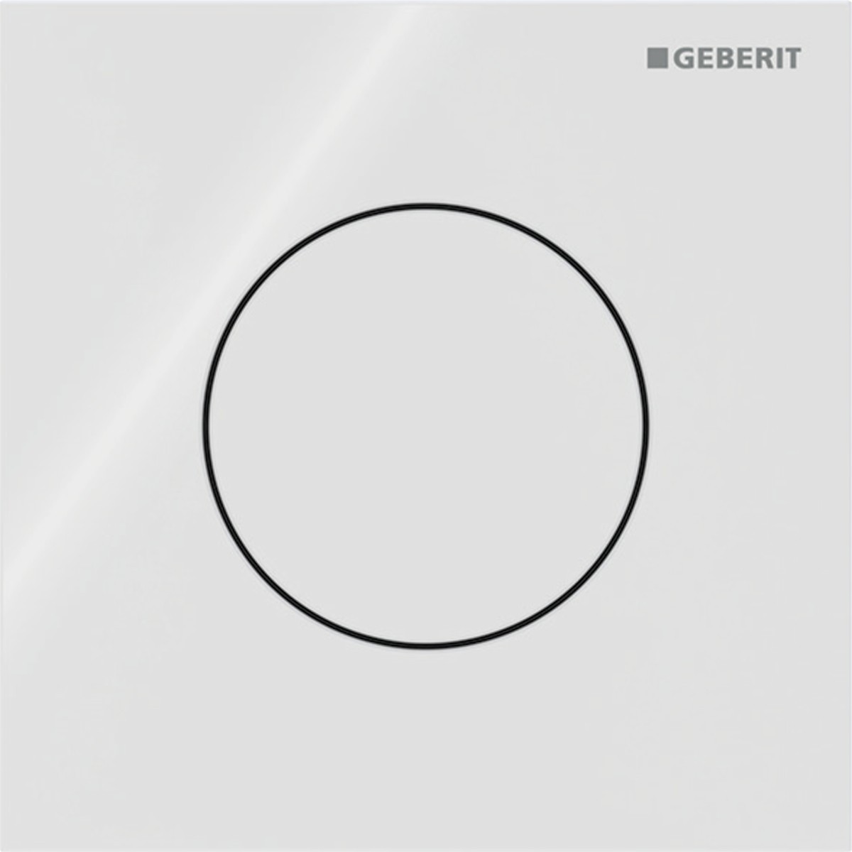 Commande d'urinoir Geberit pneumatique type 40 round blanc - GEBERIT 116.014.SI.1 