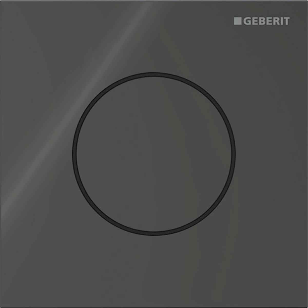 Commande d'urinoir Geberit pneumatique type 40 round noir - GEBERIT 116.014.SJ.1 