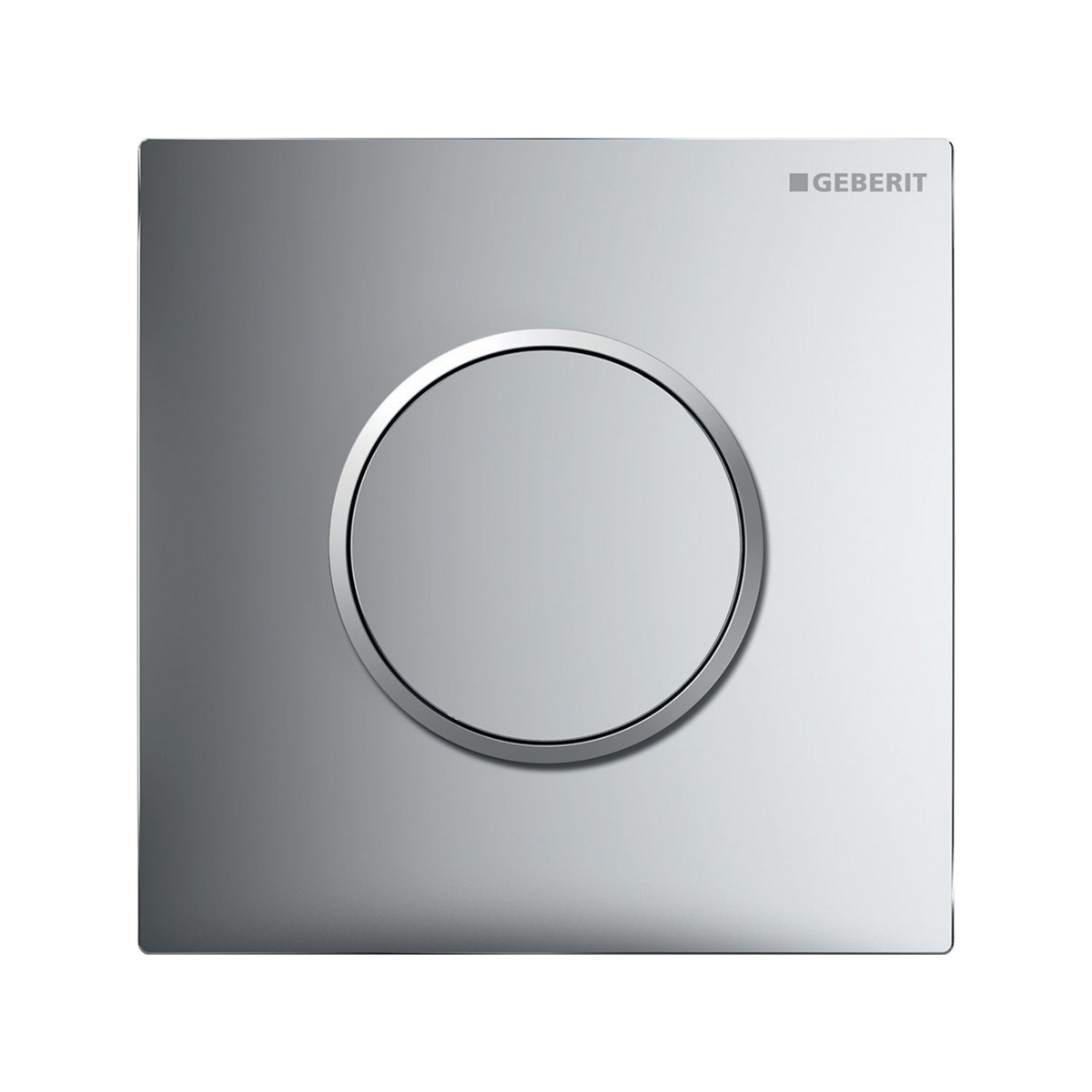 Commande d'urinoir Geberit pneumatique type 10 chromé brillant chromé mat - GEBERIT 116.015.KH.1 