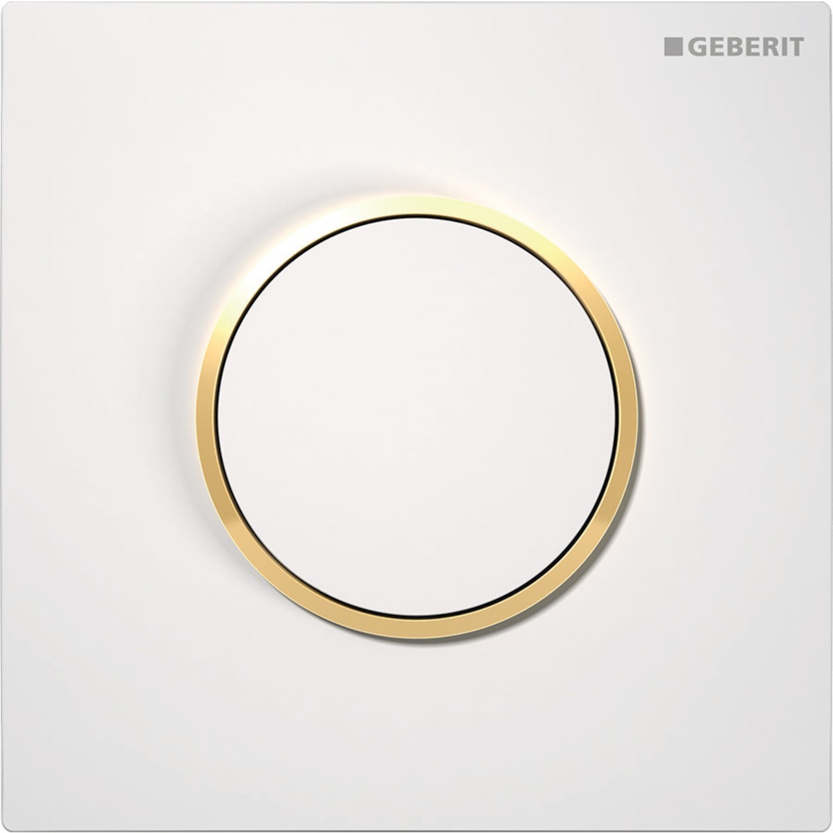 Commande d'urinoir Geberit pneumatique type 10 blanc doré - GEBERIT 116.015.KK.1 