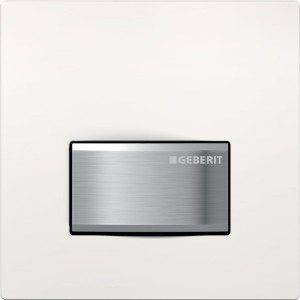 Commande d'urinoir Geberit pneumatique type 50 Blanc alpin - GEBERIT 116.016.11.5 