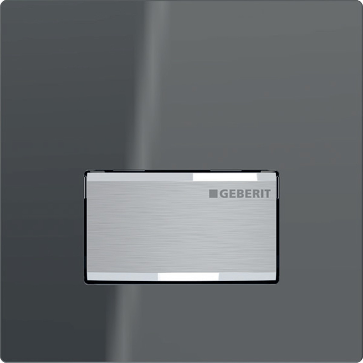 Commande d'urinoir Geberit pneumatique type 50 Gris velouté - GEBERIT 116.016.JK.5 