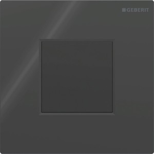 Commande d'urinoir Geberit électronique pile type 01 square noir foncé - GEBERIT 116.094.DW.1 