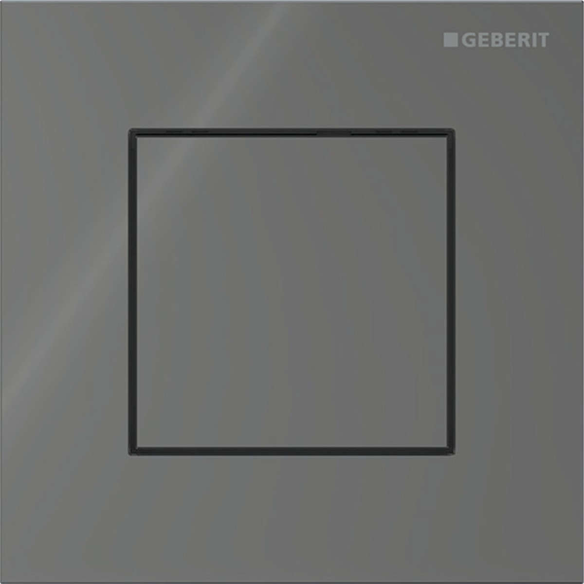 Commande d'urinoir Geberit pneumatique type 40 square gris velouté - GEBERIT 116.217.JK.1 