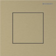 Commande d'urinoir Geberit pneumatique type 40 square laiton - GEBERIT 116.217.QF.1 
