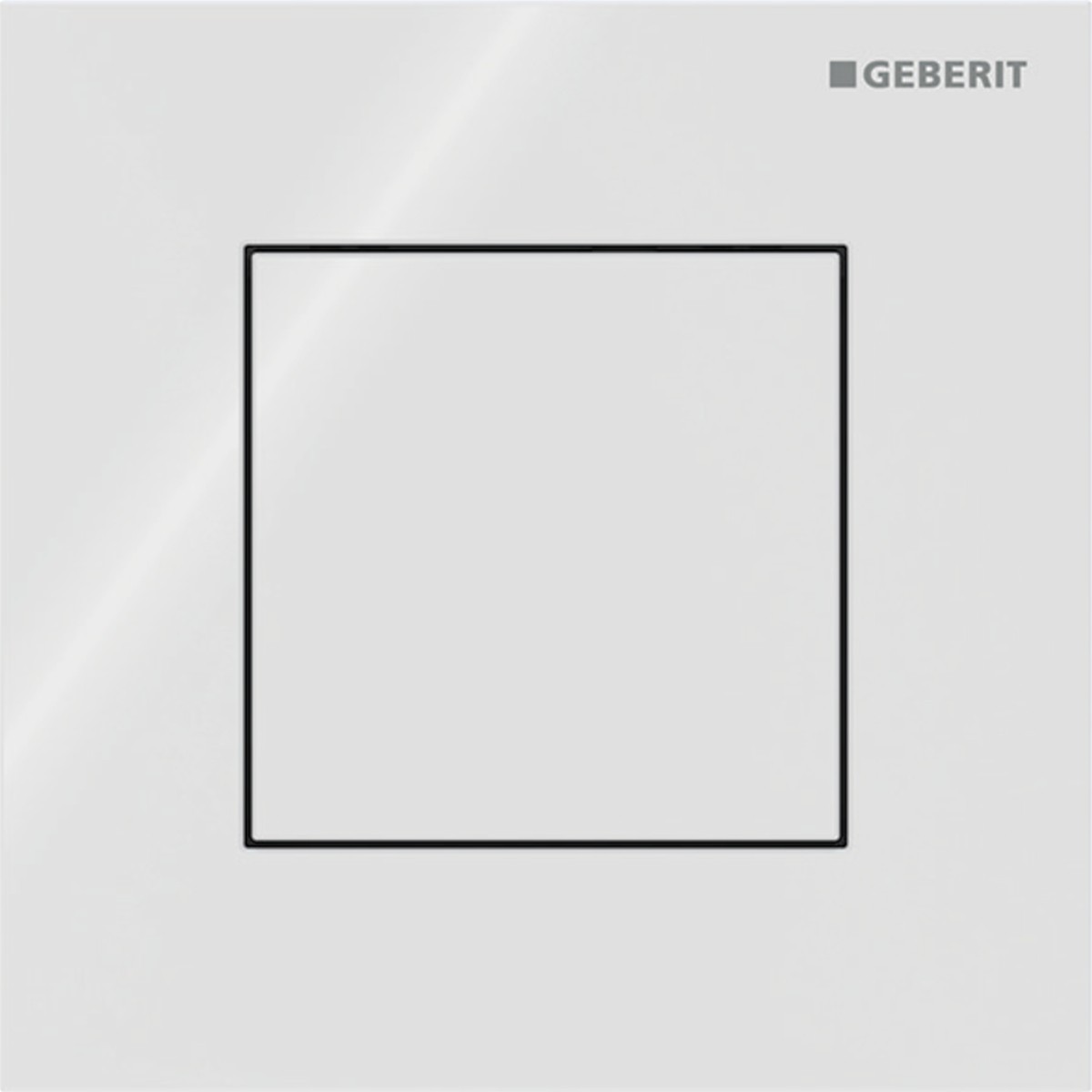 Commande d'urinoir Geberit pneumatique type 40 square blanc - GEBERIT 116.217.SI.1 