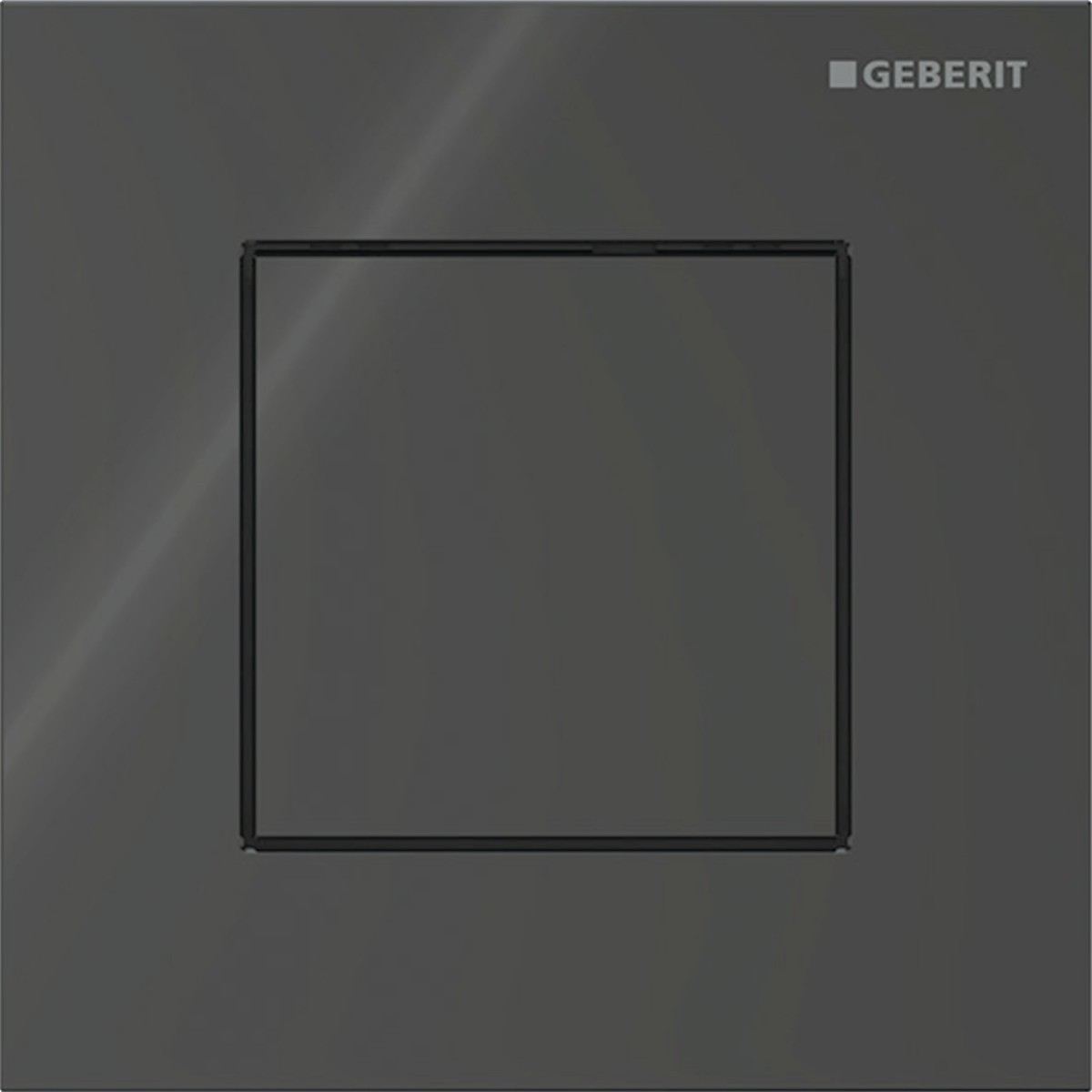 Commande d'urinoir Geberit pneumatique type 40 square noir - GEBERIT 116.217.SJ.1 
