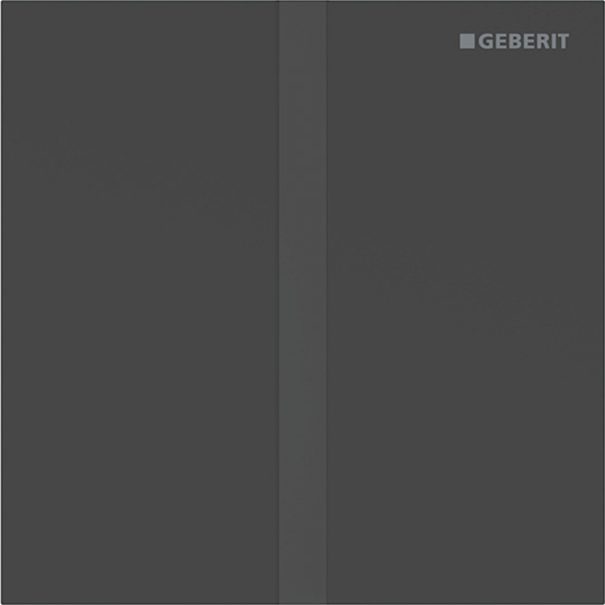 Commande d'urinoir Geberit électronique secteur type 40 square noir mat - GEBERIT 116.227.14.1 