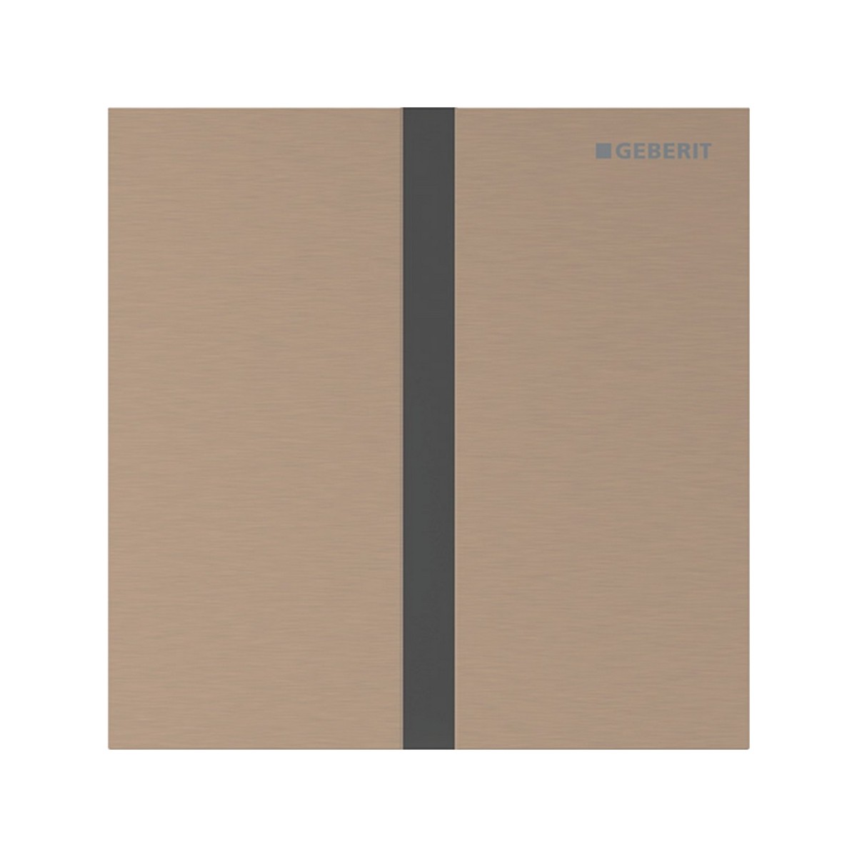 Commande d'urinoir Geberit électronique secteur type 40 square or rouge - GEBERIT 116.227.QB.1 
