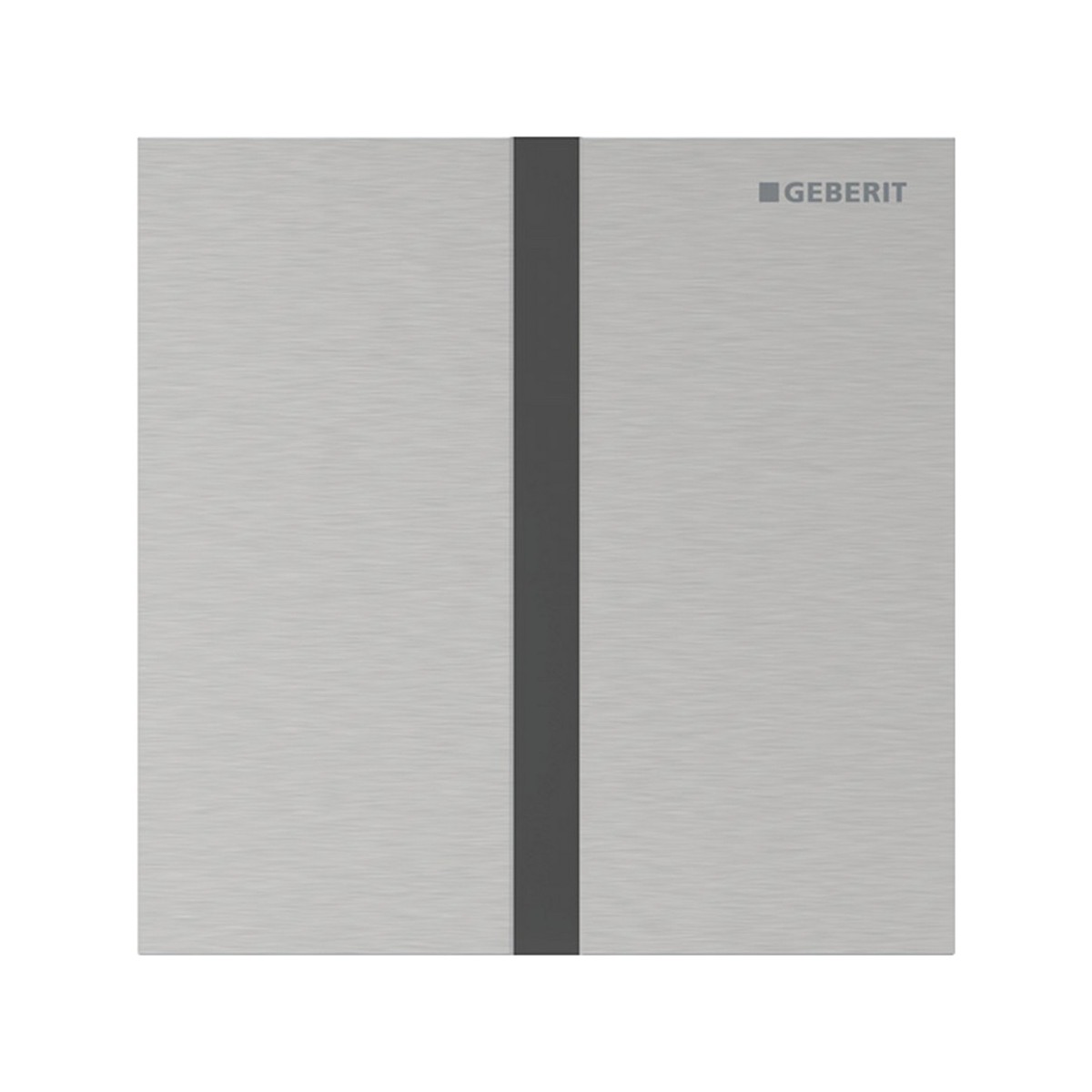 Commande d'urinoir Geberit électronique pile type 40 square brossé - GEBERIT 116.237.FW.1 