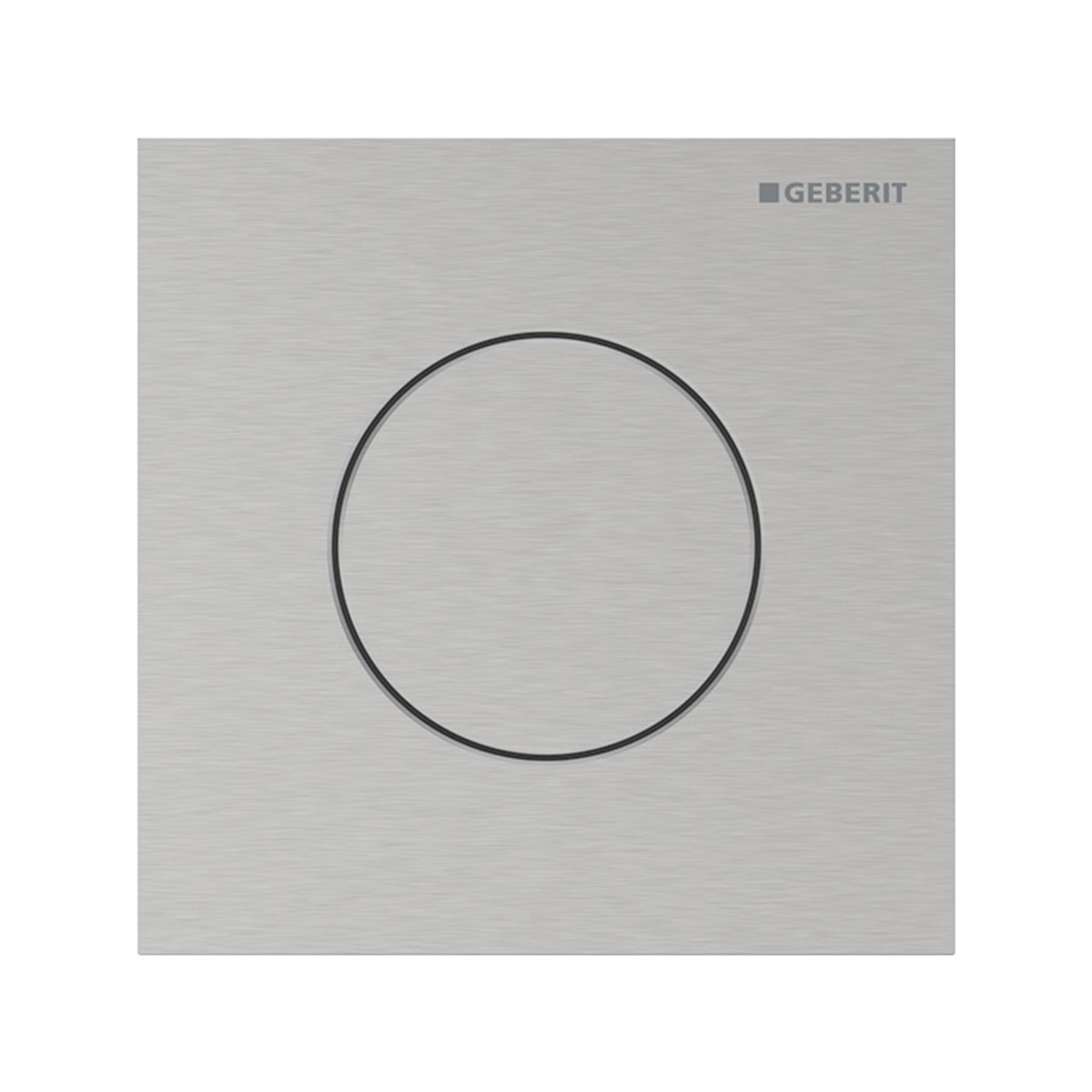 Commande d'urinoir Geberit pneumatique type 40 round brossé - GEBERIT 116.014.FW.1 