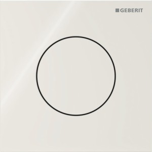 Commande d'urinoir Geberit pneumatique type 40 round gris sable - GEBERIT 116.014.JL.1 