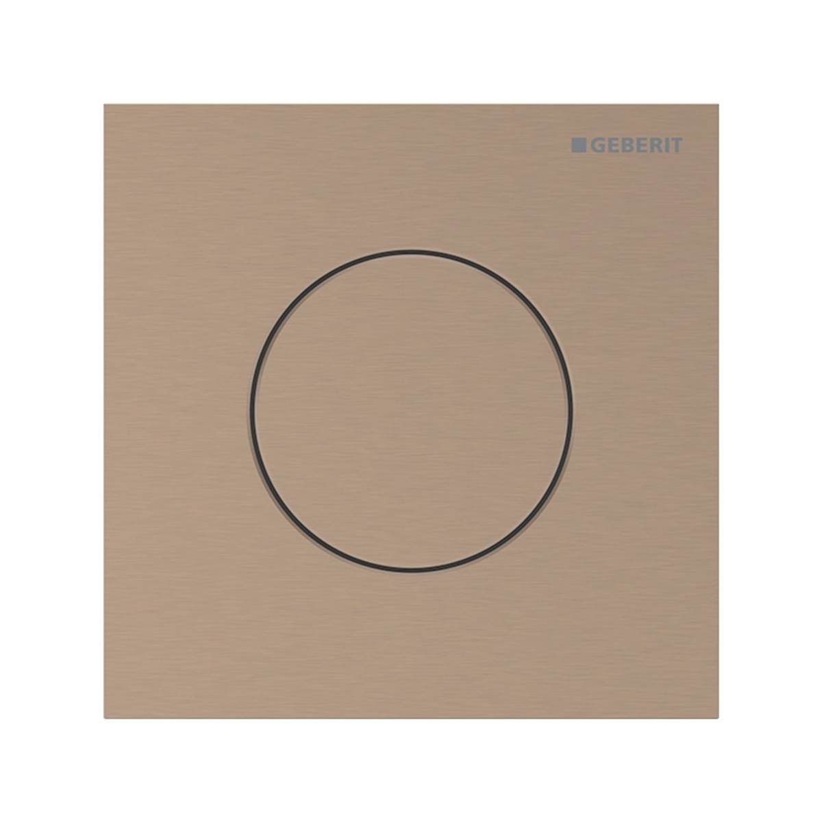 Commande d'urinoir Geberit pneumatique type 40 round or rouge - GEBERIT 116.014.QB.1 