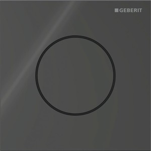Commande d'urinoir Geberit pneumatique type 40 round noir - GEBERIT 116.014.SJ.1 