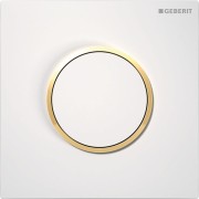 Commande d'urinoir Geberit pneumatique type 10 blanc doré - GEBERIT 116.015.KK.1 