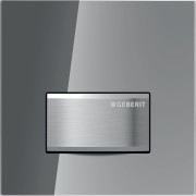 Commande d'urinoir Geberit pneumatique type 50 Verre fumé réfléchissant - GEBERIT 116.016.SD.5 