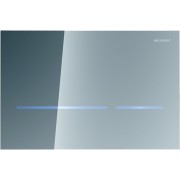 Commande Geberit élec secteur DT Sigma80 carrée Sig8 verre réfléchissant - GEBERIT 116.092.SM.6 
