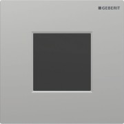 Commande d'urinoir Geberit électronique pile type 01 square chromé mat - GEBERIT 116.094.JQ.1 