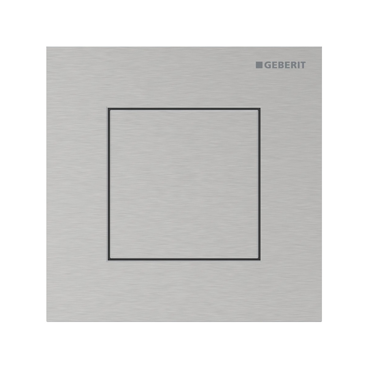 Commande d'urinoir Geberit pneumatique type 40 square brossé - GEBERIT 116.217.FW.1 