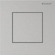 Commande d'urinoir Geberit pneumatique type 40 square brossé - GEBERIT 116.217.FW.1 