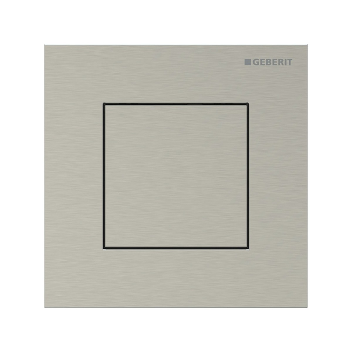 Commande d'urinoir Geberit pneumatique type 40 square nickel brossé - GEBERIT 116.217.ID.1 
