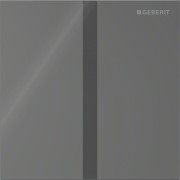 Commande d'urinoir Geberit électronique secteur type 40 square gris velouté - GEBERIT 116.227.JK.1 