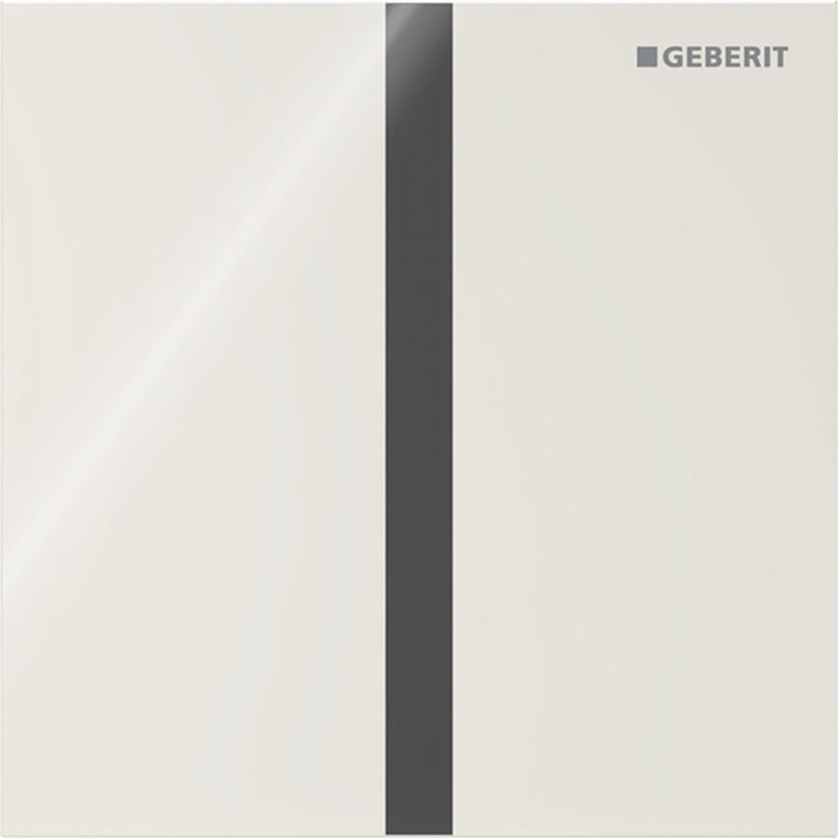 Commande d'urinoir Geberit électronique pile type 40 square gris sable - GEBERIT 116.237.JL.1 