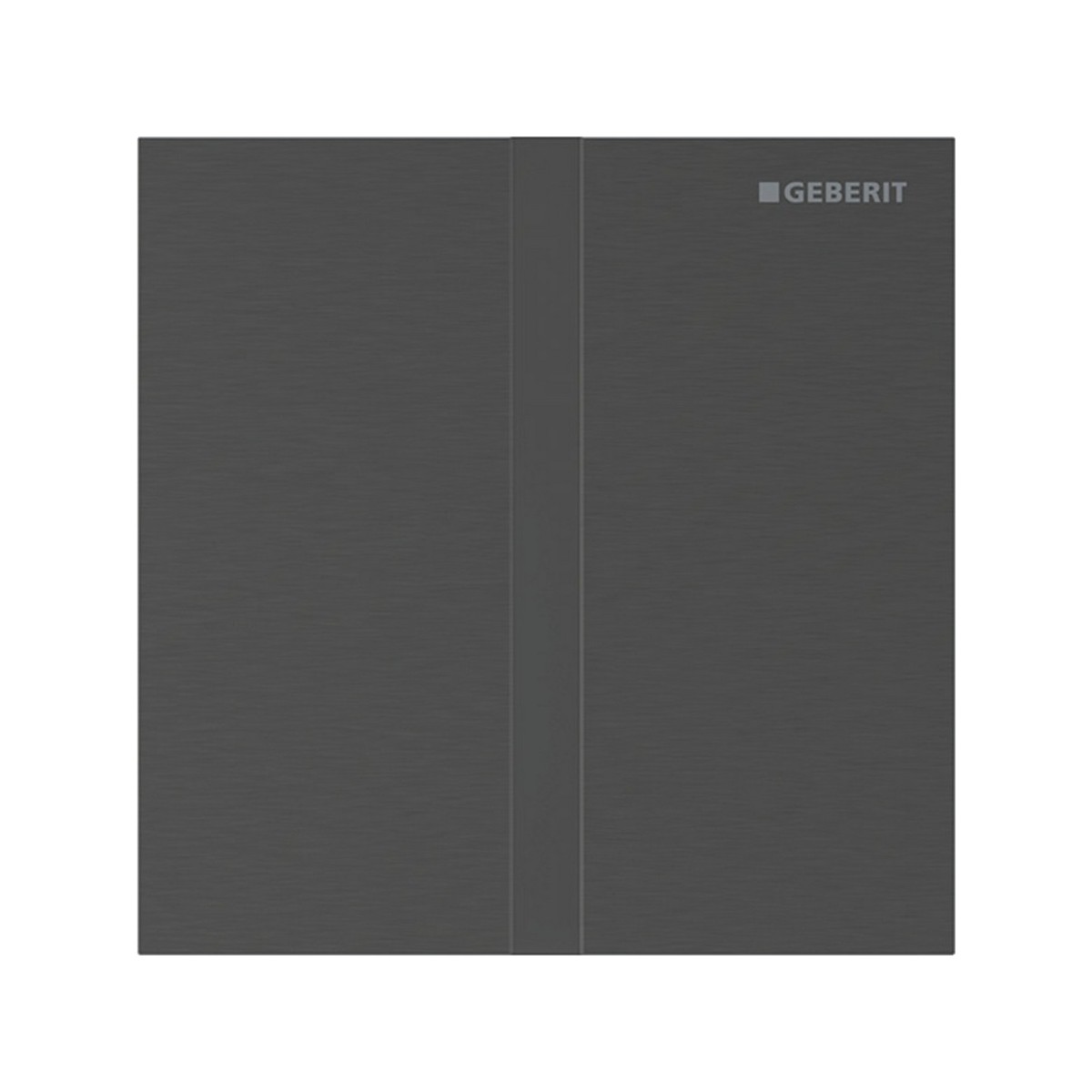 Commande d'urinoir Geberit électronique pile type 40 square noir chromé - GEBERIT 116.237.QD.1 