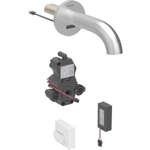 Robi Piave mont. mural alim pile module encastré sans mitigeur L17 Inox - GEBERIT 116.263.SN.1 