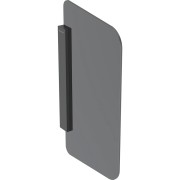 Séparation d'urinoirs Geberit noir verre gris - GEBERIT 115.205.CD.1 