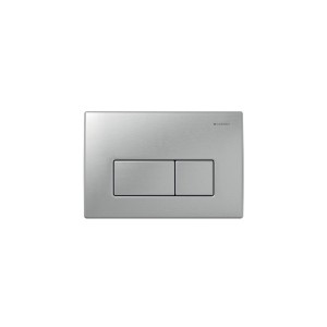 Plaque Geberit Kappa50 carrée DT brossé - GEBERIT 115.258.00.1 