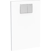 Plaque design pour abattant Geberit AquaClean Blanc Verre - GEBERIT 115.324.SI.1 