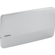 Plaque de fermeture Geberit Twinline à visser Brossé - GEBERIT 115.398.00.1 